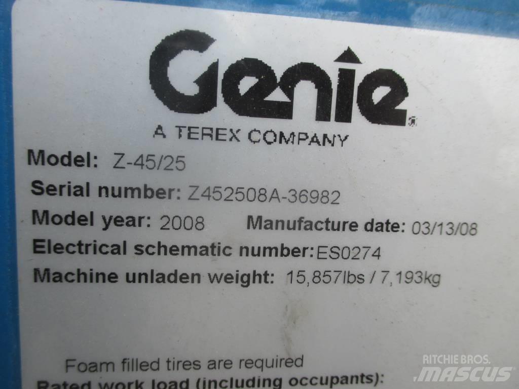 Genie Z 45/25 J DC ブームリフト　屈伸型