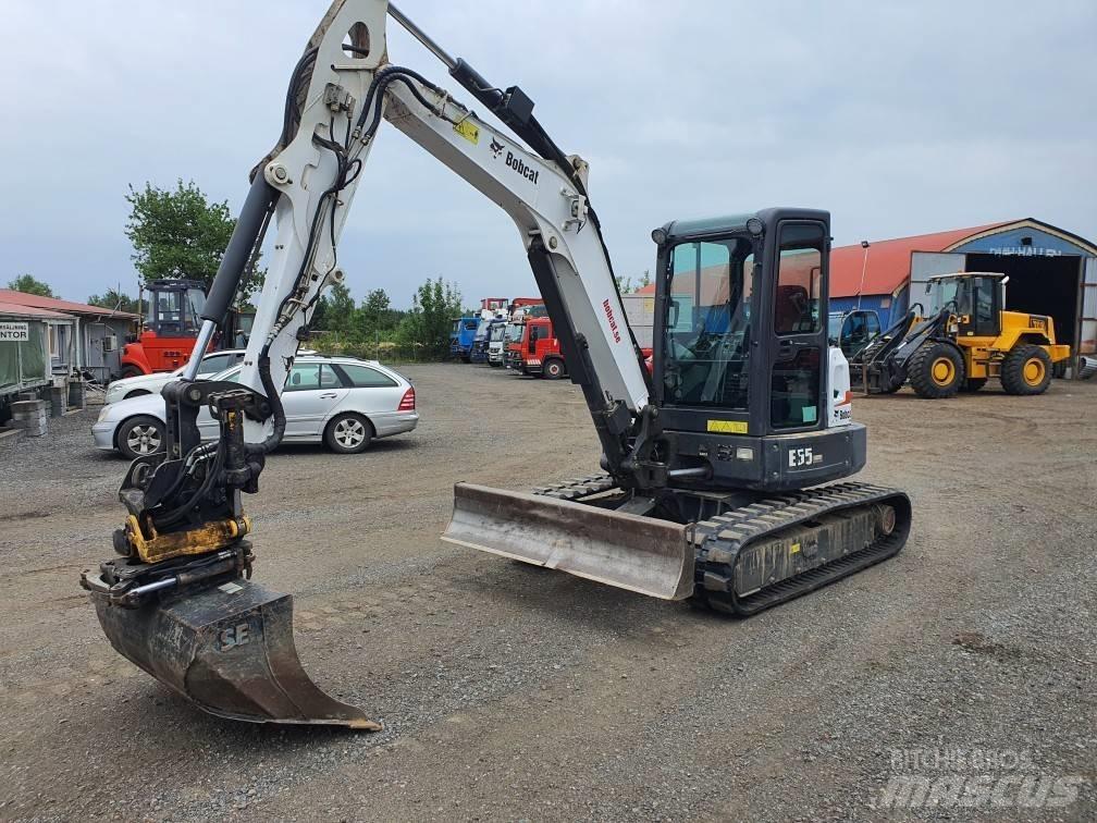 Bobcat E 55 ミニ油圧ショベル 7t以下（ミニユンボ・ミニディガー）