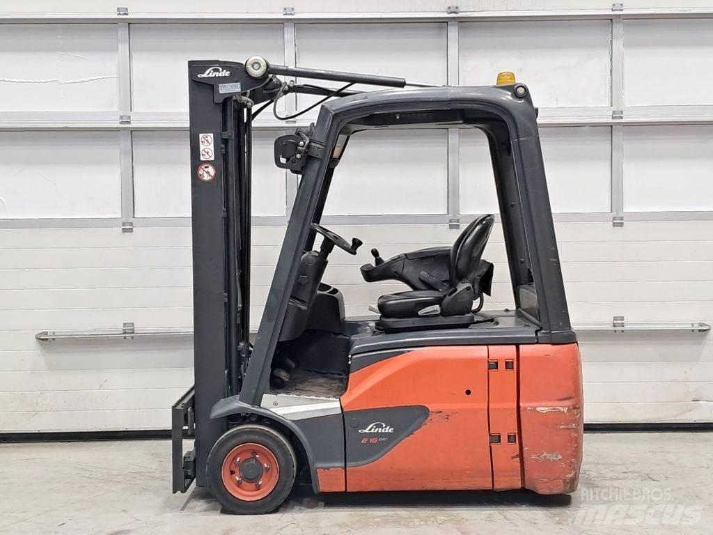 Linde E16-02 バッテリーフォークリフト