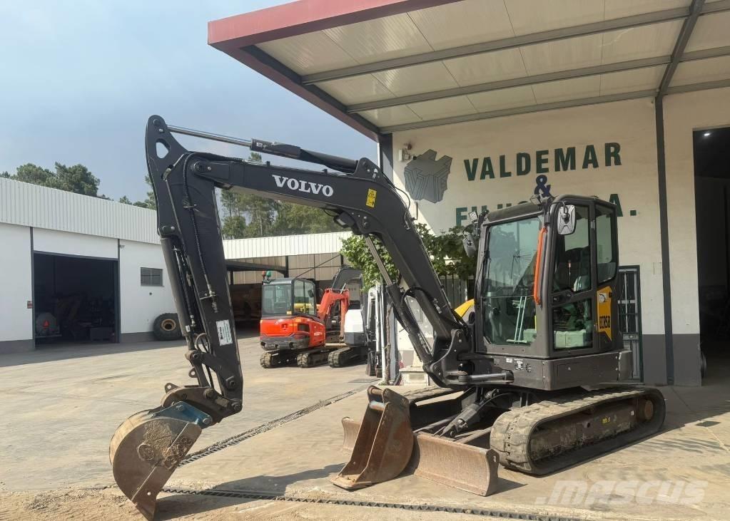 Volvo ECR 58 F ミニ油圧ショベル 7t以下（ミニユンボ・ミニディガー）