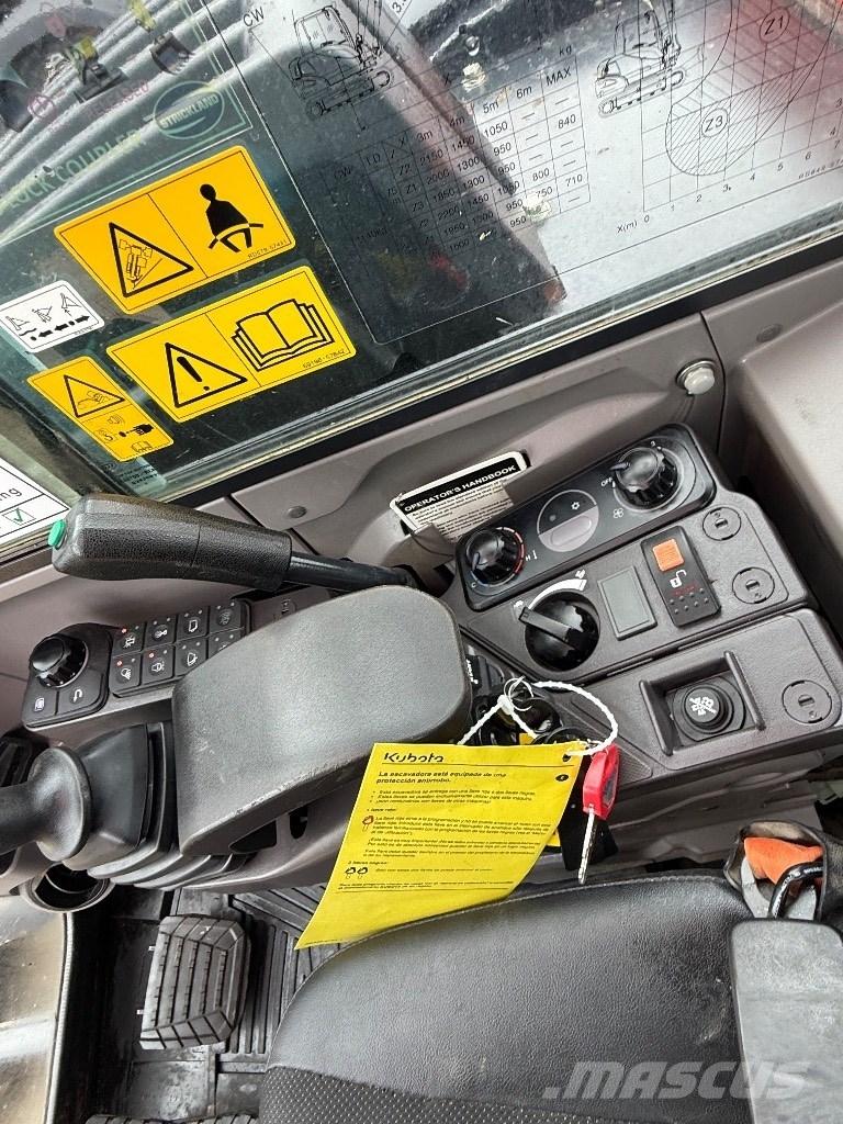 Kubota KX 085-5 中型油圧ショベル 7ｔ-12ｔ（ユンボ・パワーショベル・バックホー）