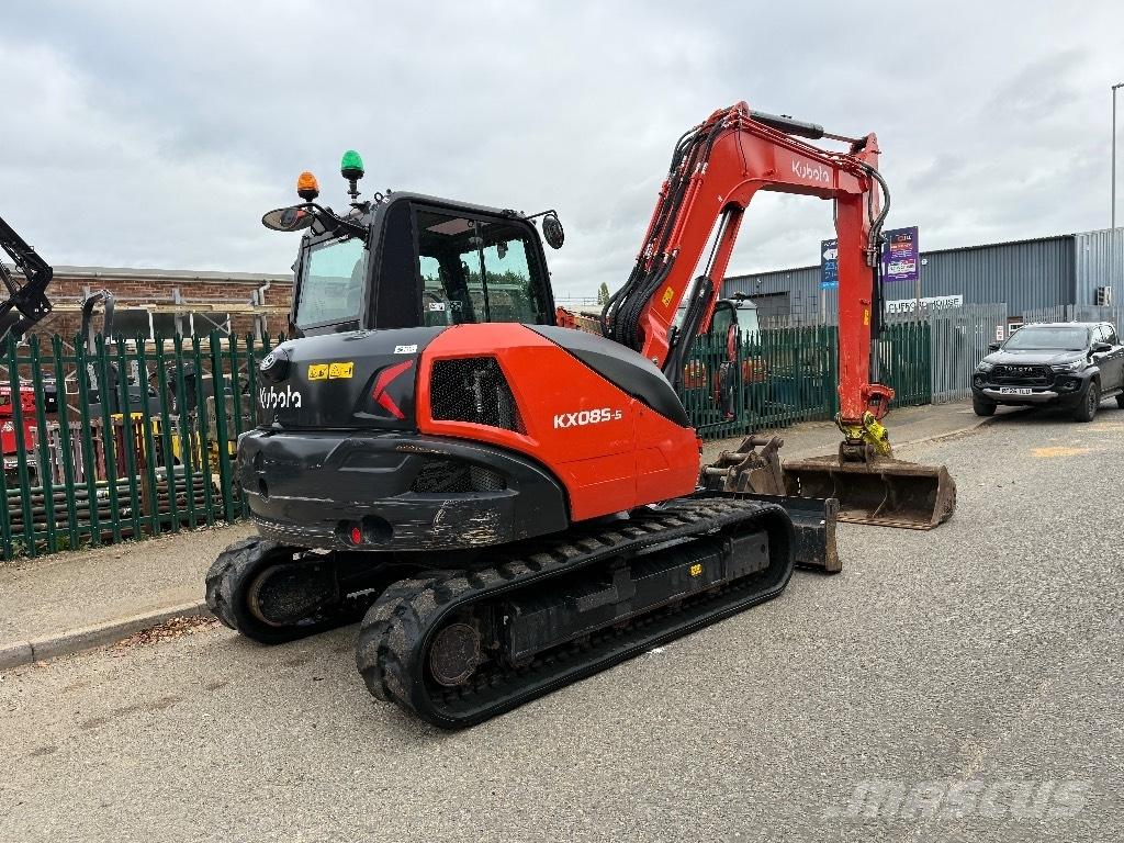 Kubota KX 085-5 中型油圧ショベル 7ｔ-12ｔ（ユンボ・パワーショベル・バックホー）
