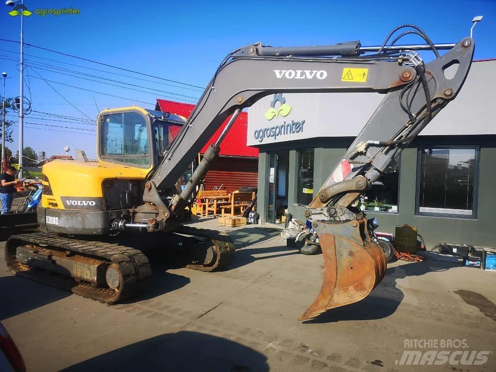 Volvo ECR 88 D 中型油圧ショベル 7ｔ-12ｔ（ユンボ・パワーショベル・バックホー）