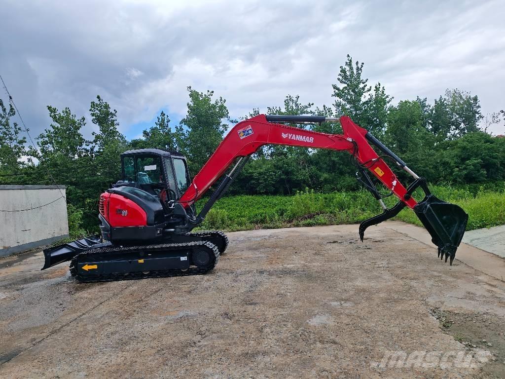 Yanmar Vio 80 中型油圧ショベル 7ｔ-12ｔ（ユンボ・パワーショベル・バックホー）