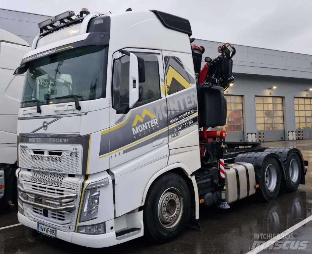 Volvo FH / 62 R6-48-F ラフテレーンクレーン