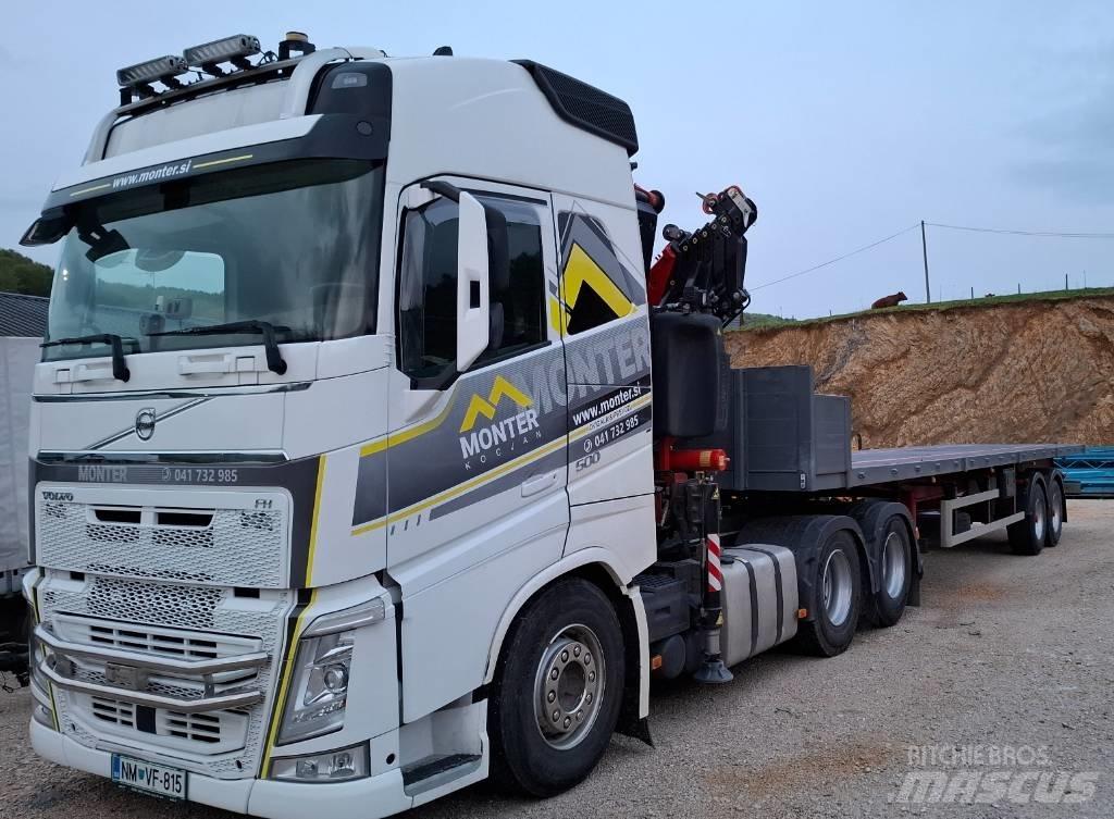 Volvo FH / 62 R6-48-F ラフテレーンクレーン