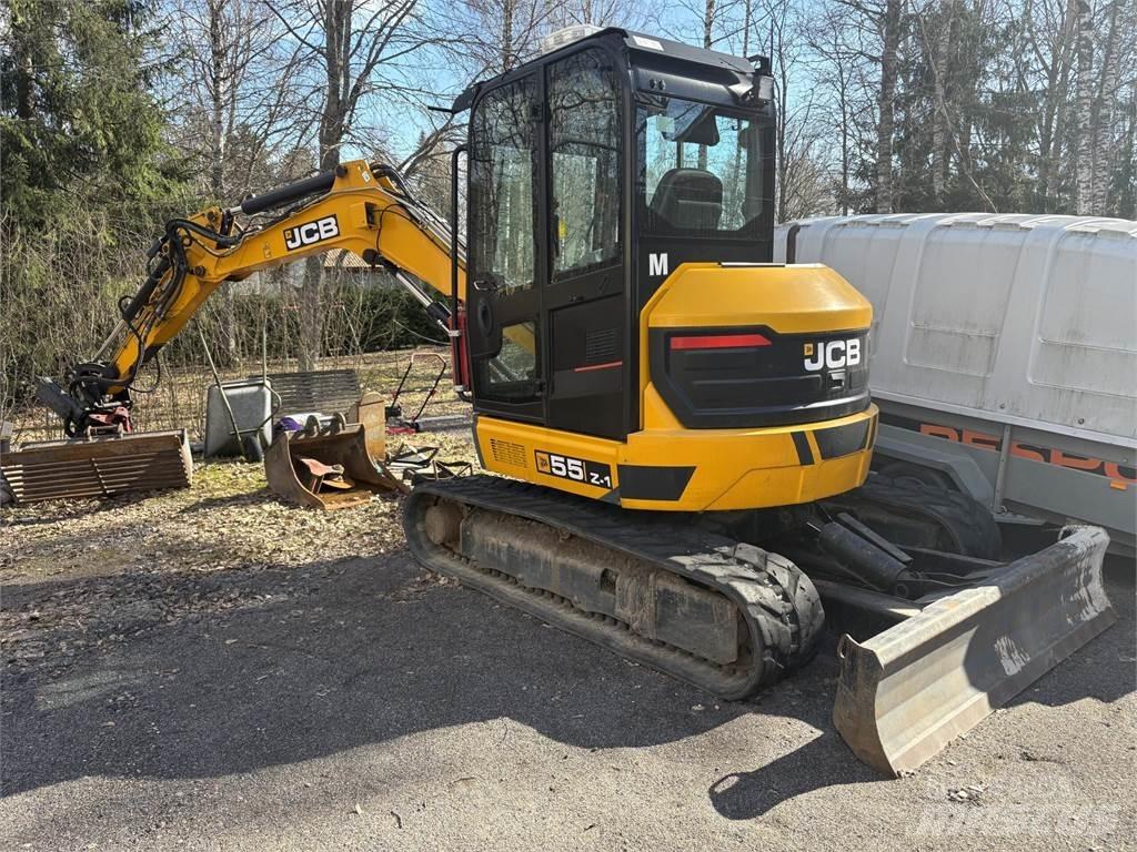 JCB 55Z-1 T3 大型油圧ショベル12t以上（パワーショベル・ユンボ）