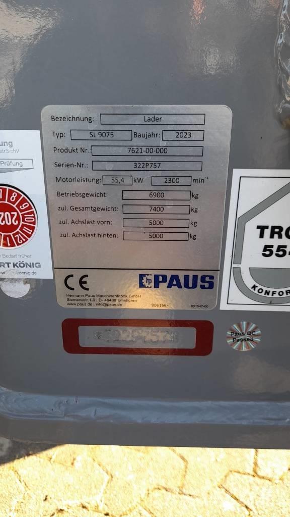 Paus SL 9075 ホイールローダー・タイヤショベル