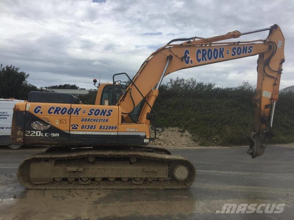 Hyundai Robex 220 LC 大型油圧ショベル12t以上（パワーショベル・ユンボ）