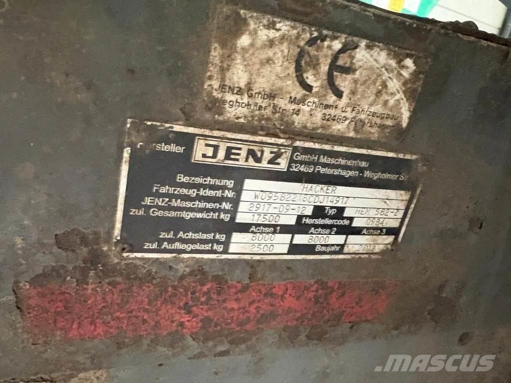 JENZ HEM 582Z ウッドチッパー
