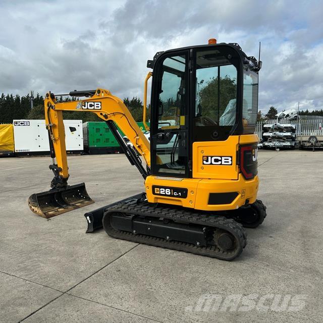 JCB 26C-1 ミニ油圧ショベル 7t以下（ミニユンボ・ミニディガー）