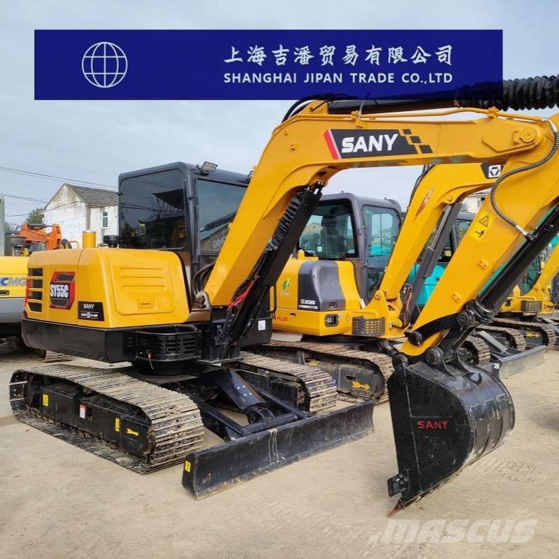 Sany SY 55 ミニ油圧ショベル 7t以下（ミニユンボ・ミニディガー）