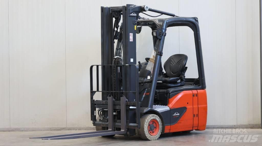 Linde E 14-02 バッテリーフォークリフト