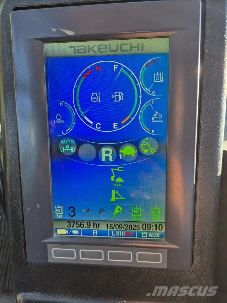 Takeuchi TB 295 W ホイール式油圧ショベル（パワーショベル・ユンボ・バックホー）