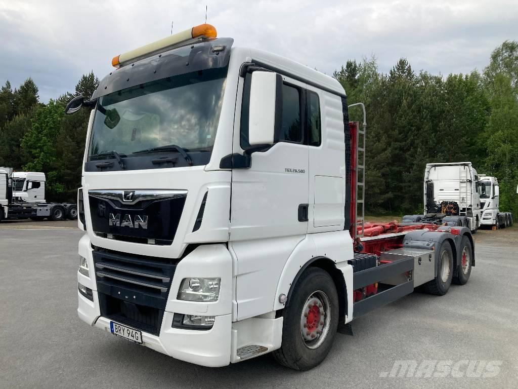 MAN TGX 26.500 6X2 アームロール
