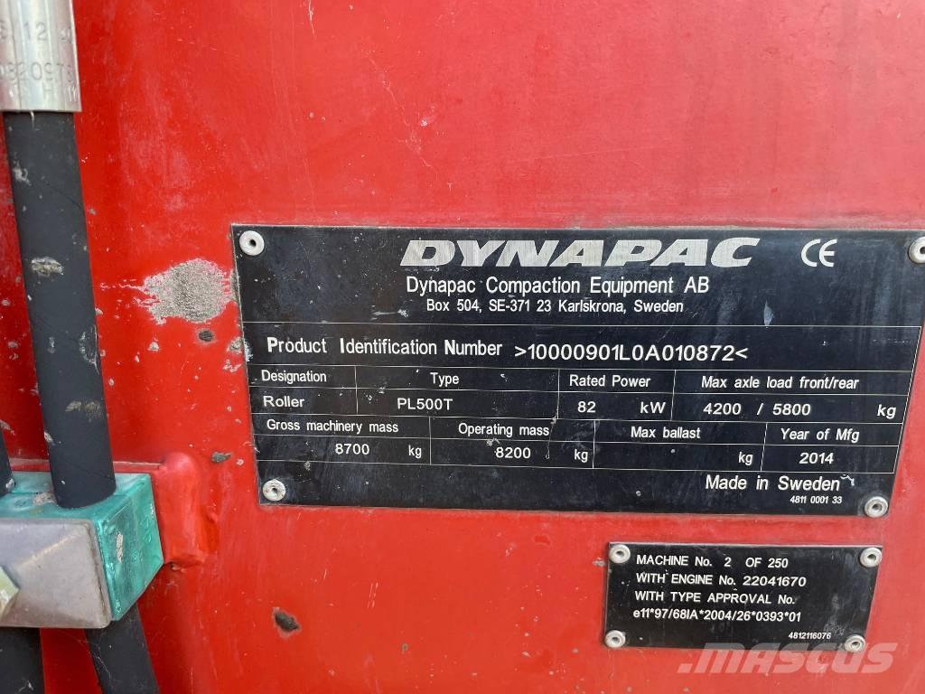 Dynapac PL 500 T アスファルトコールドミリングマシーン