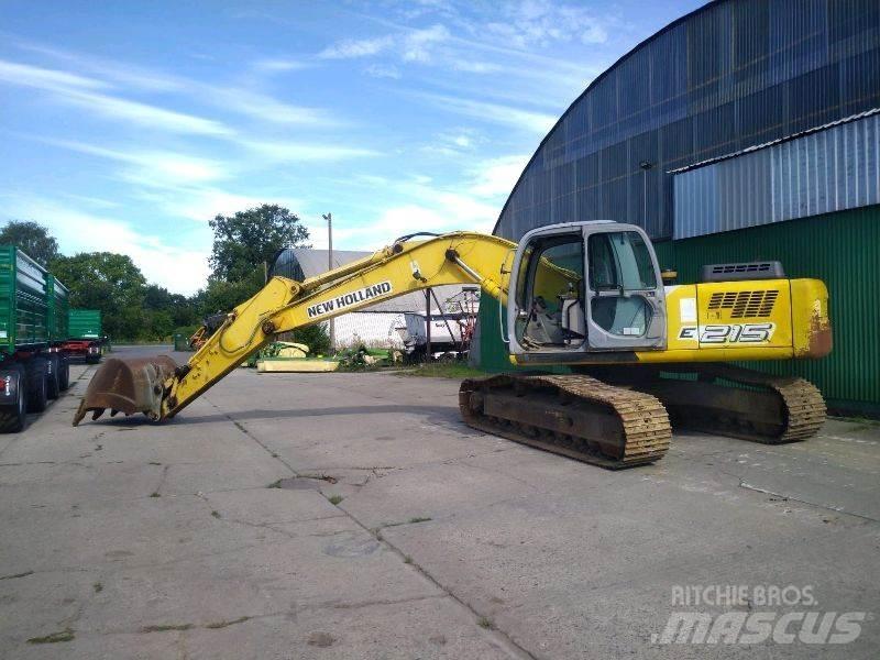 New Holland E 215 大型油圧ショベル12t以上（パワーショベル・ユンボ）