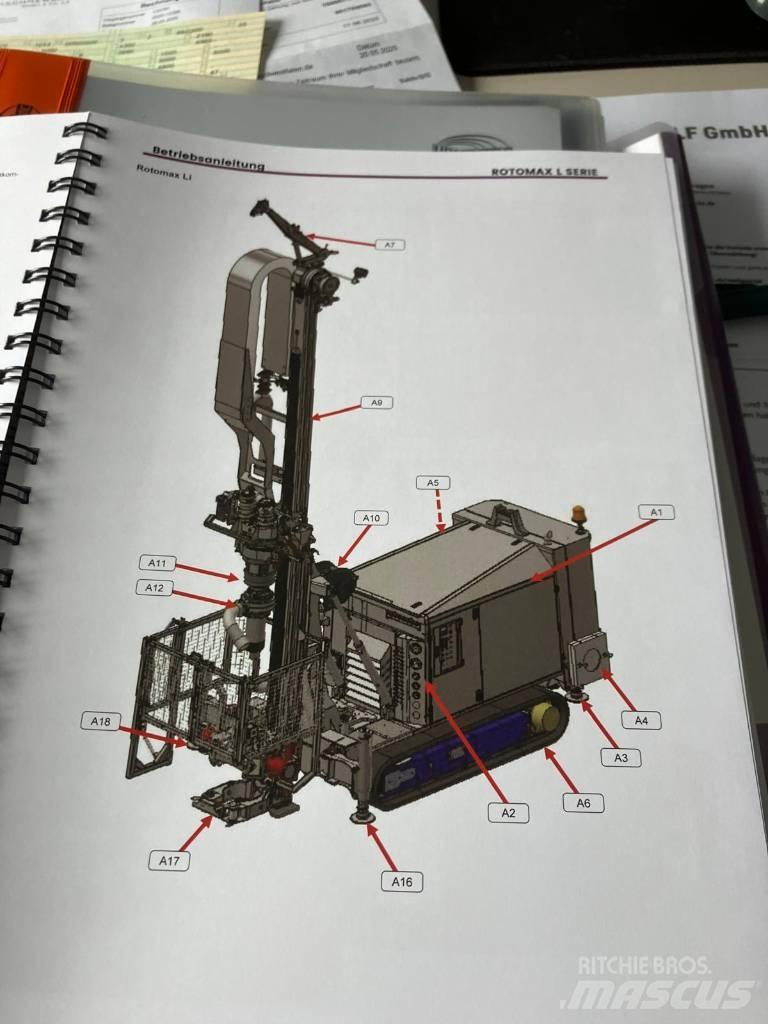 Geotec Rotomax Li 他のドリル機械