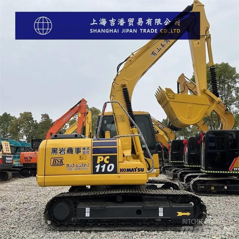 Komatsu PC 110 中型油圧ショベル 7ｔ-12ｔ（ユンボ・パワーショベル・バックホー）
