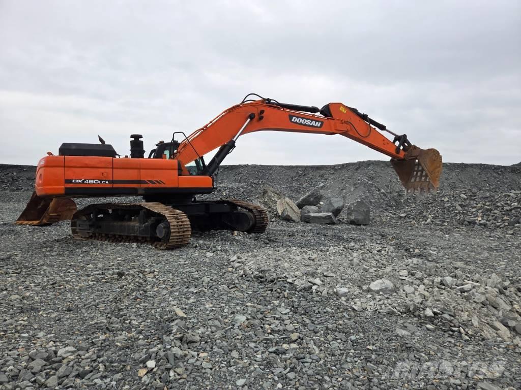 Doosan DX 480 LCA 大型油圧ショベル12t以上（パワーショベル・ユンボ）