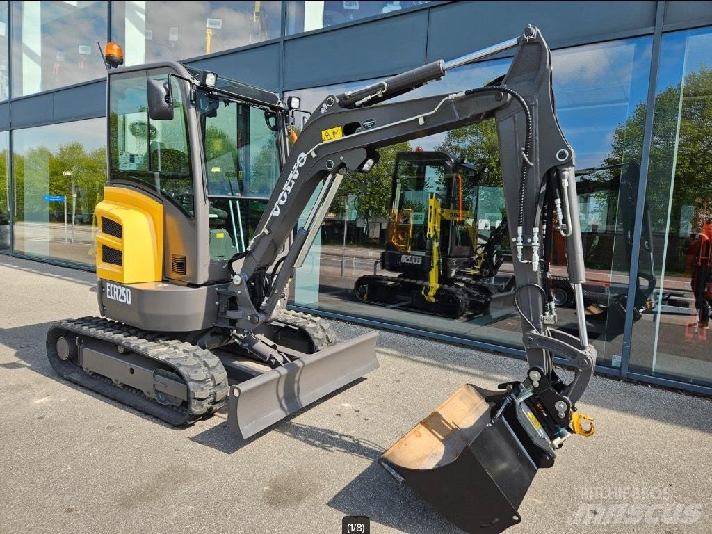 Volvo ECR 25 ミニ油圧ショベル 7t以下（ミニユンボ・ミニディガー）