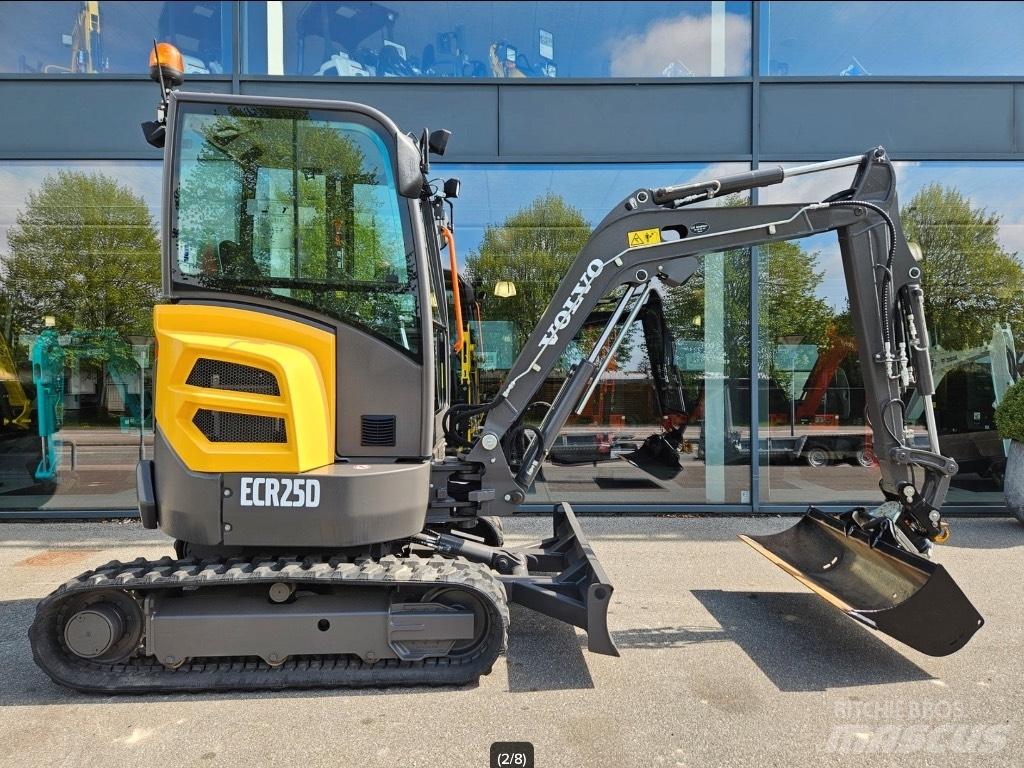 Volvo ECR 25 ミニ油圧ショベル 7t以下（ミニユンボ・ミニディガー）