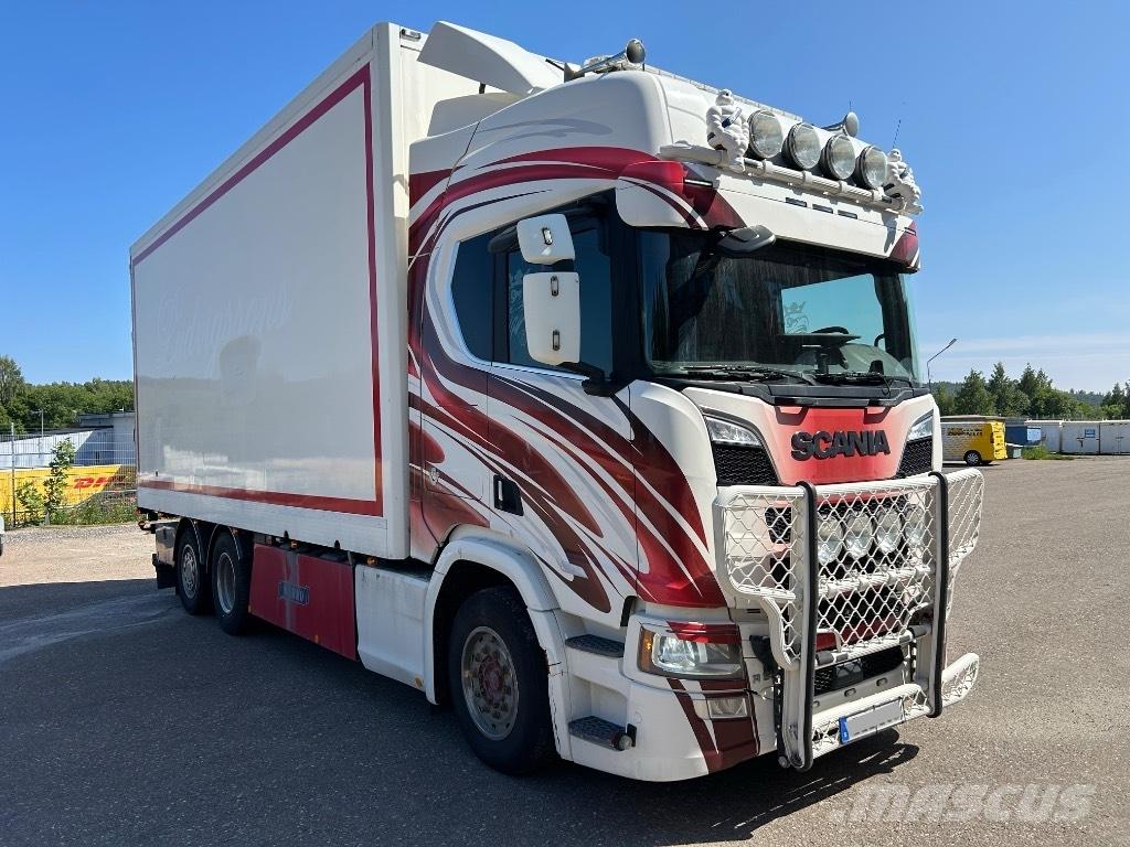 Scania R 650 ボックスボディー、ウイング、箱車