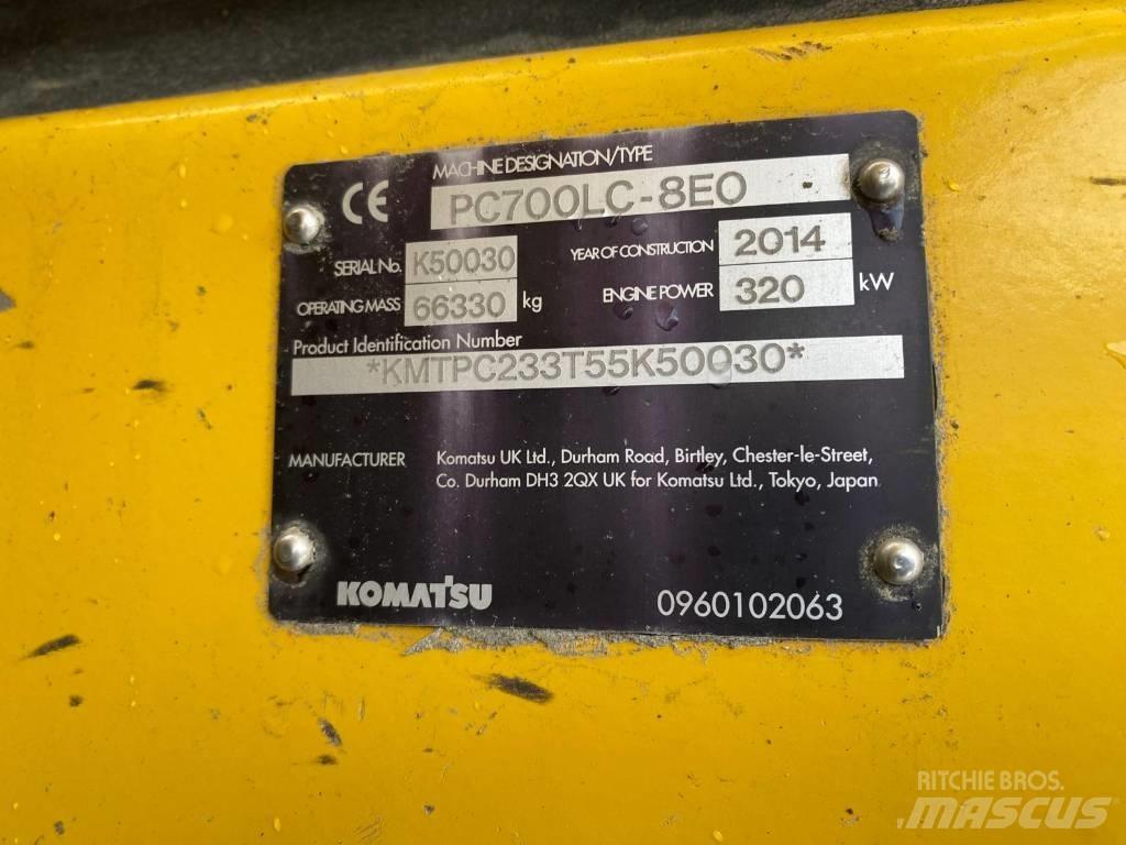 Komatsu PC 700-8EO 大型油圧ショベル12t以上（パワーショベル・ユンボ）