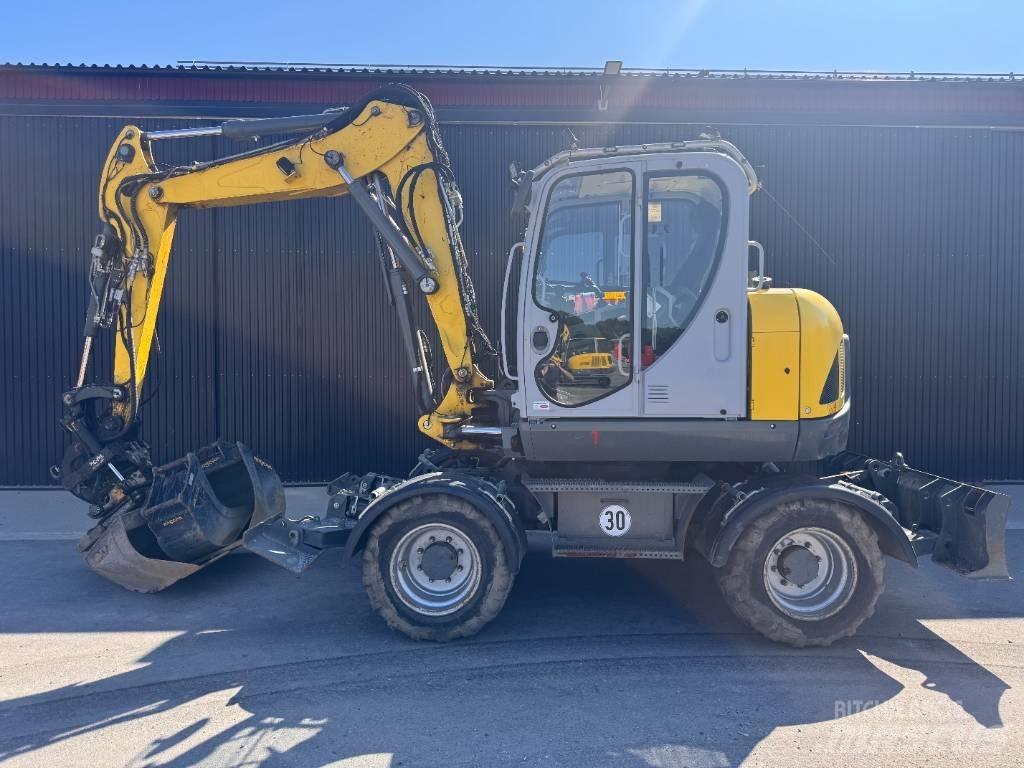Wacker Neuson EW 100 ホイール式油圧ショベル（パワーショベル・ユンボ・バックホー）