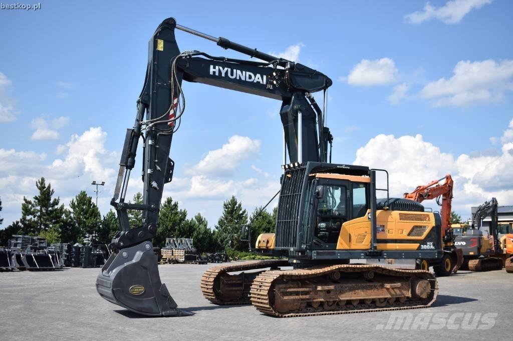 Hyundai HX 300 AL 大型油圧ショベル12t以上（パワーショベル・ユンボ）