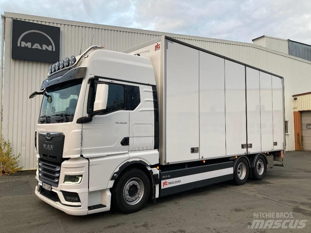 MAN TGX 26.510 ボックスボディー、ウイング、箱車