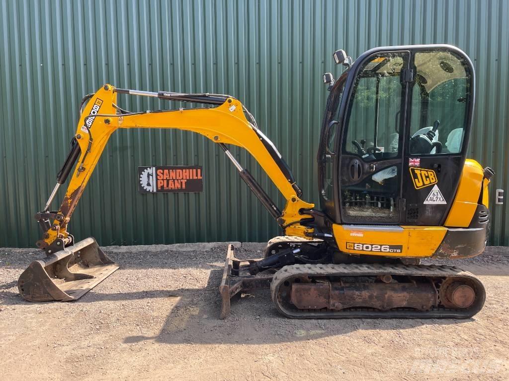 JCB 8026 CTS ミニ油圧ショベル 7t以下（ミニユンボ・ミニディガー）