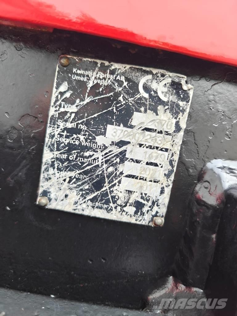 Komatsu 370.2 ハーベスタヘッド