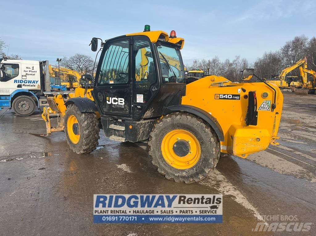 JCB 540-140 テレスコーピックハンドラー