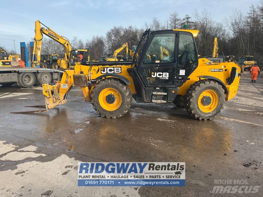 JCB 540-140 テレスコーピックハンドラー