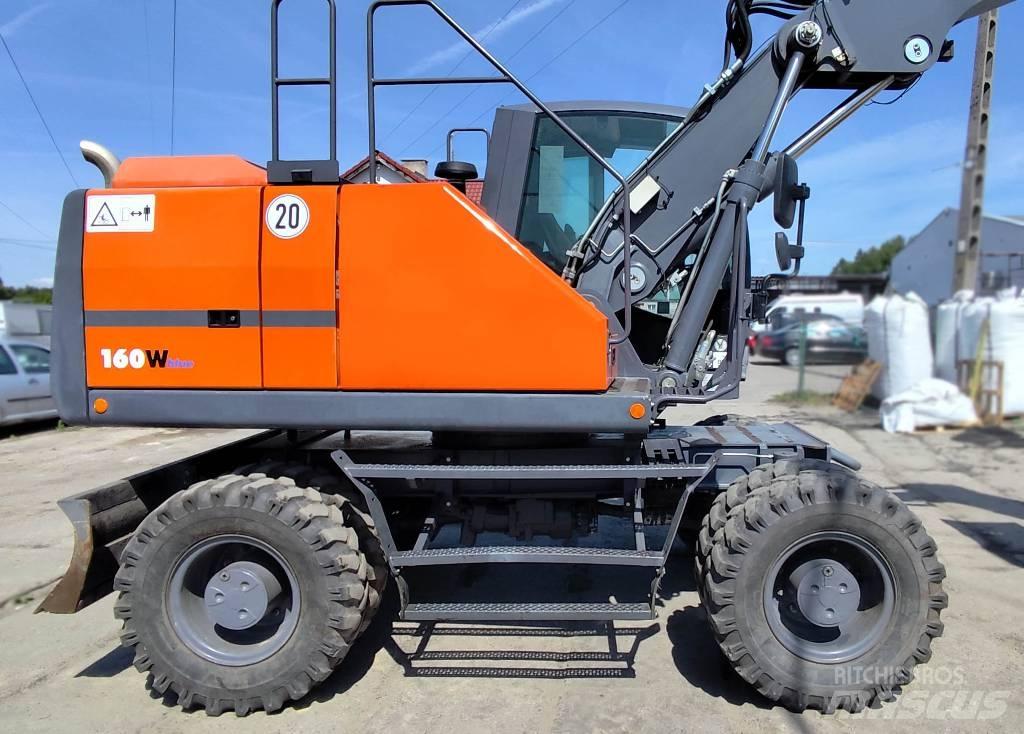 Atlas 160 W ホイール式油圧ショベル（パワーショベル・ユンボ・バックホー）