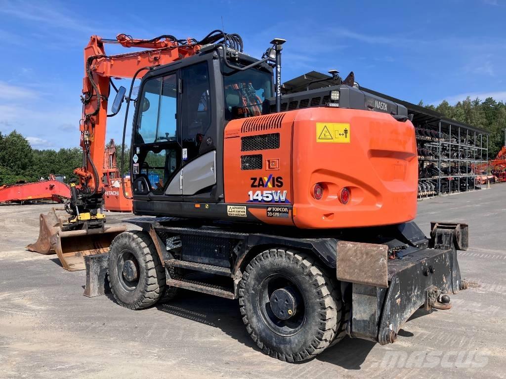 Hitachi ZX145WT-6 ホイール式油圧ショベル（パワーショベル・ユンボ・バックホー）