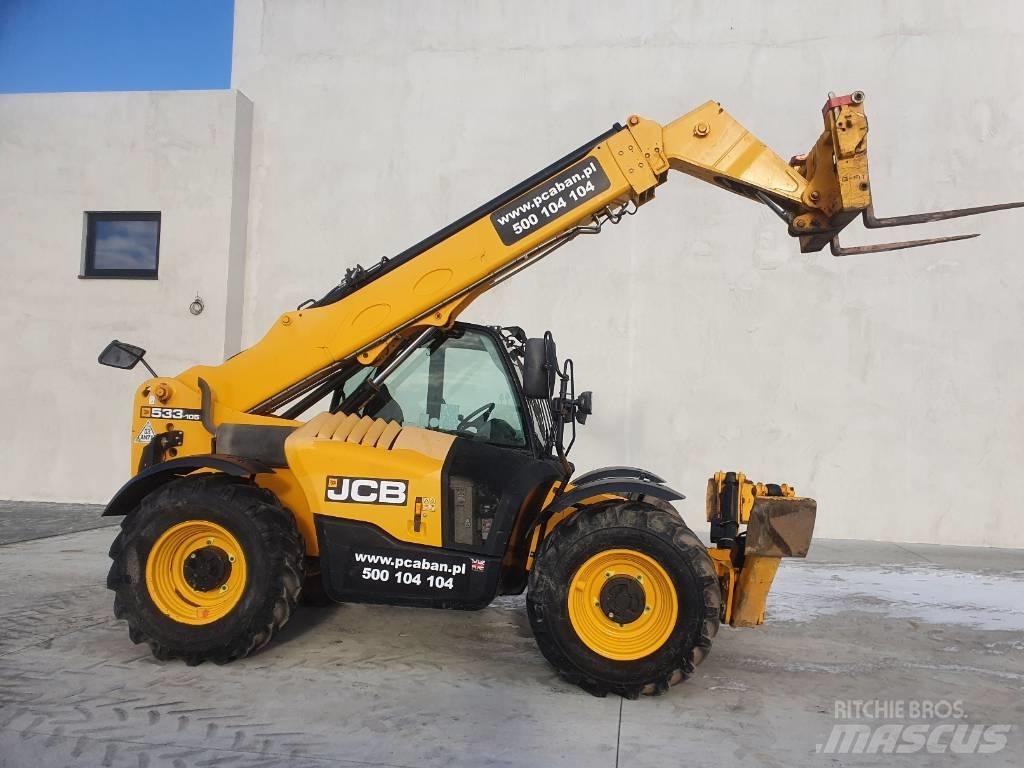 JCB 533-105 M348 テレスコーピックハンドラー