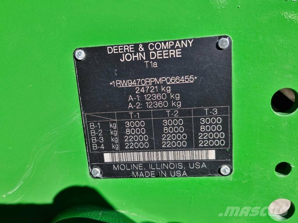 John Deere 9470 R トラクター