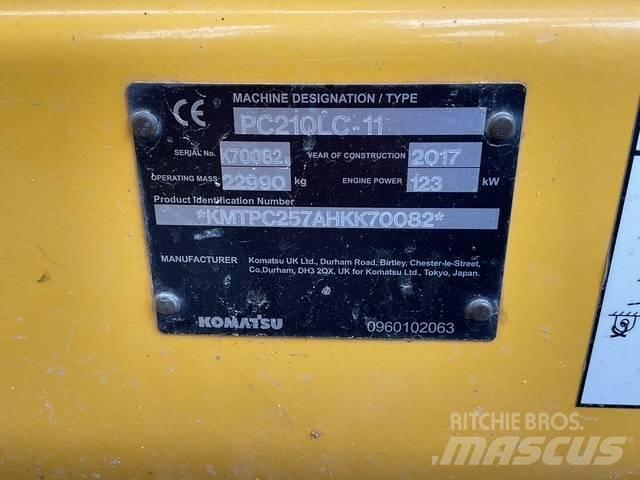 Komatsu PC210 大型油圧ショベル12t以上（パワーショベル・ユンボ）