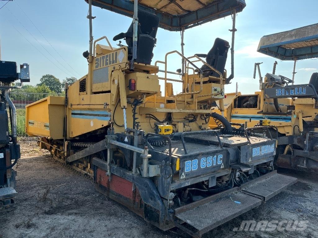 Bitelli BB 651 C アスファルトフィニッシャ