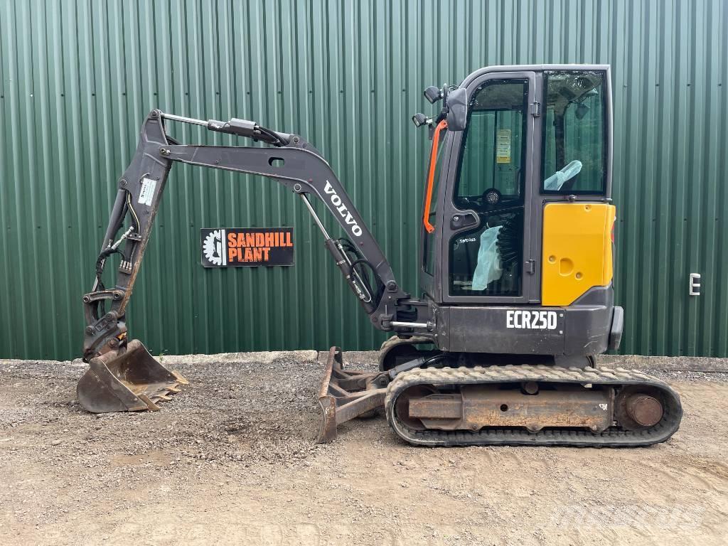 Volvo ECR 25 D ミニ油圧ショベル 7t以下（ミニユンボ・ミニディガー）