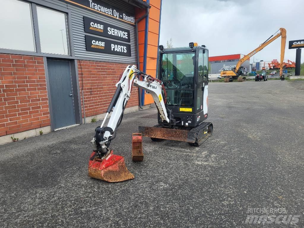 Bobcat E 17 ミニ油圧ショベル 7t以下（ミニユンボ・ミニディガー）
