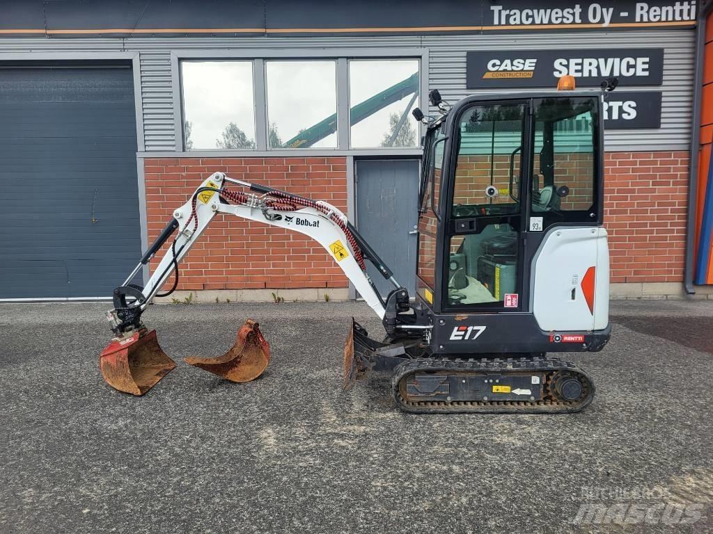 Bobcat E 17 ミニ油圧ショベル 7t以下（ミニユンボ・ミニディガー）