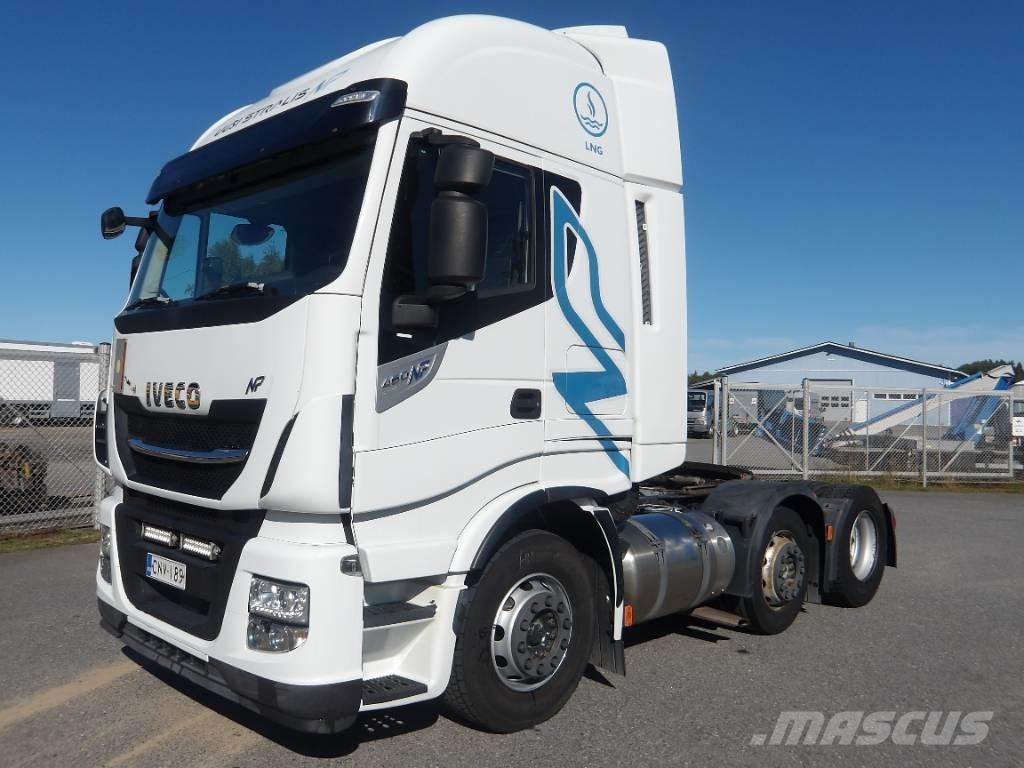 Iveco AS 440STX LNG 中古トラクターヘッド | トレーラーヘッド