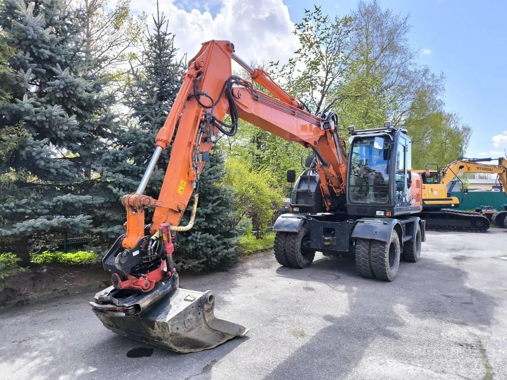 Hitachi ZX 140 W-3 ホイール式油圧ショベル（パワーショベル・ユンボ・バックホー）