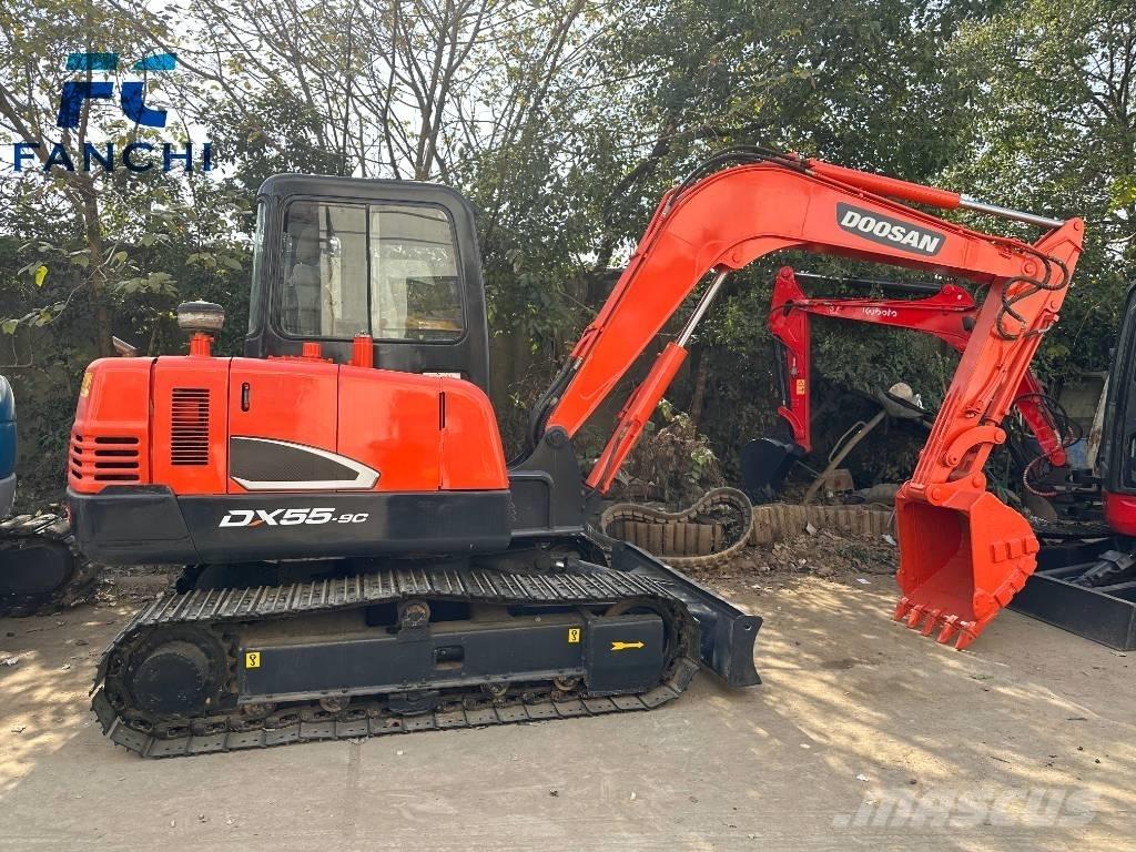 Doosan DX 55-9 C ミニ油圧ショベル 7t以下（ミニユンボ・ミニディガー）