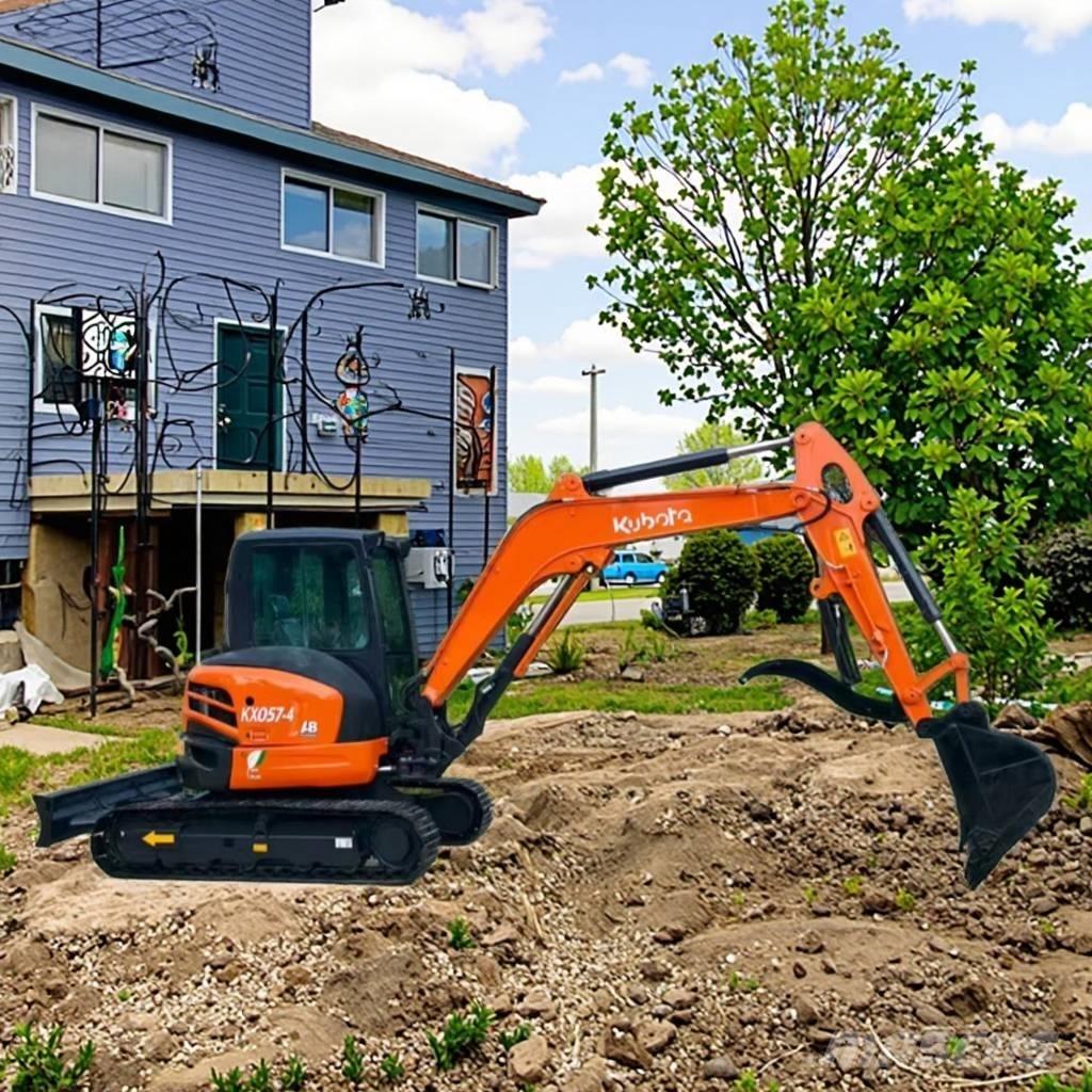 Kubota KX057-4 ミニ油圧ショベル 7t以下（ミニユンボ・ミニディガー）