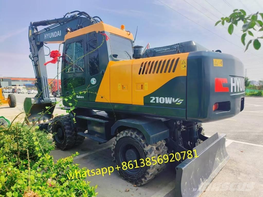 Hyundai W210-9 ホイール式油圧ショベル（パワーショベル・ユンボ・バックホー）