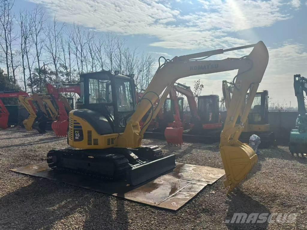 Komatsu PC 55 MR-3 ミニ油圧ショベル 7t以下（ミニユンボ・ミニディガー）